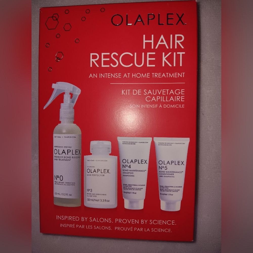 OLAPLEX Holiday Hair Rescue Kit Limited Edition No 0 No 3 No 4 No 5 Hair Set NWO